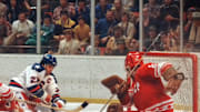 Eruzione scored the game-tying goal against the Soviet Union at the 1980 Olympics.