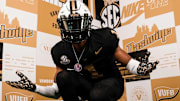 Vanderbilt commit Caden Harris during his official visit