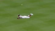 Colton Cowser got his exercise during an eventful fifth inning. 