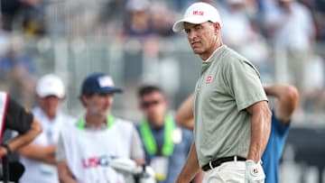Adam Scott, age 44, is one back and in the final group Sunday at the U.S. Open.