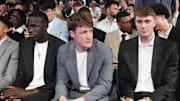 Duke's Khaman Maluach, Kon Knueppel and Cooper Flagg are all expected to be lottery picks in next week's NBA draft, with Flagg the strong favorite to be picked No. 1 by the Mavericks.