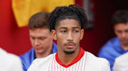 Nathan Saliba (middle) looks to be the next Canadian youngster to move to a European club.