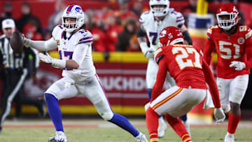 The Bills have better odds than the Chiefs to win the AFC in 2025.