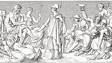 The Greek gods of Olympus.