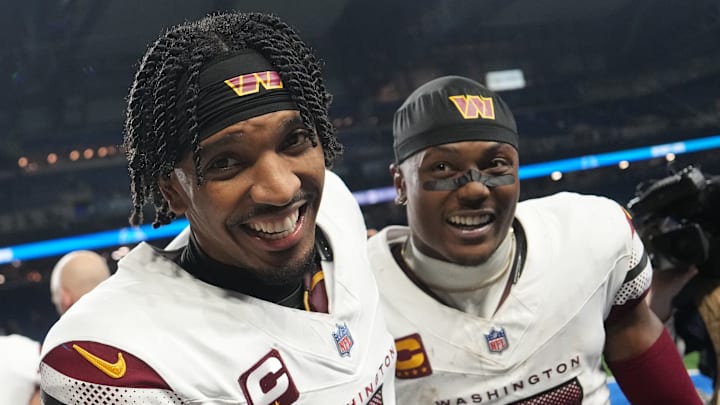 Jayden Daniels and Terry McLaurin
