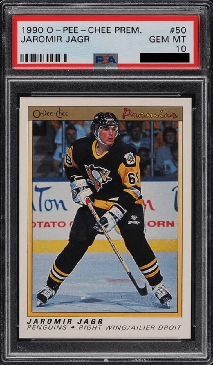 1990 O-Pee-Chee Jaromir Jagr